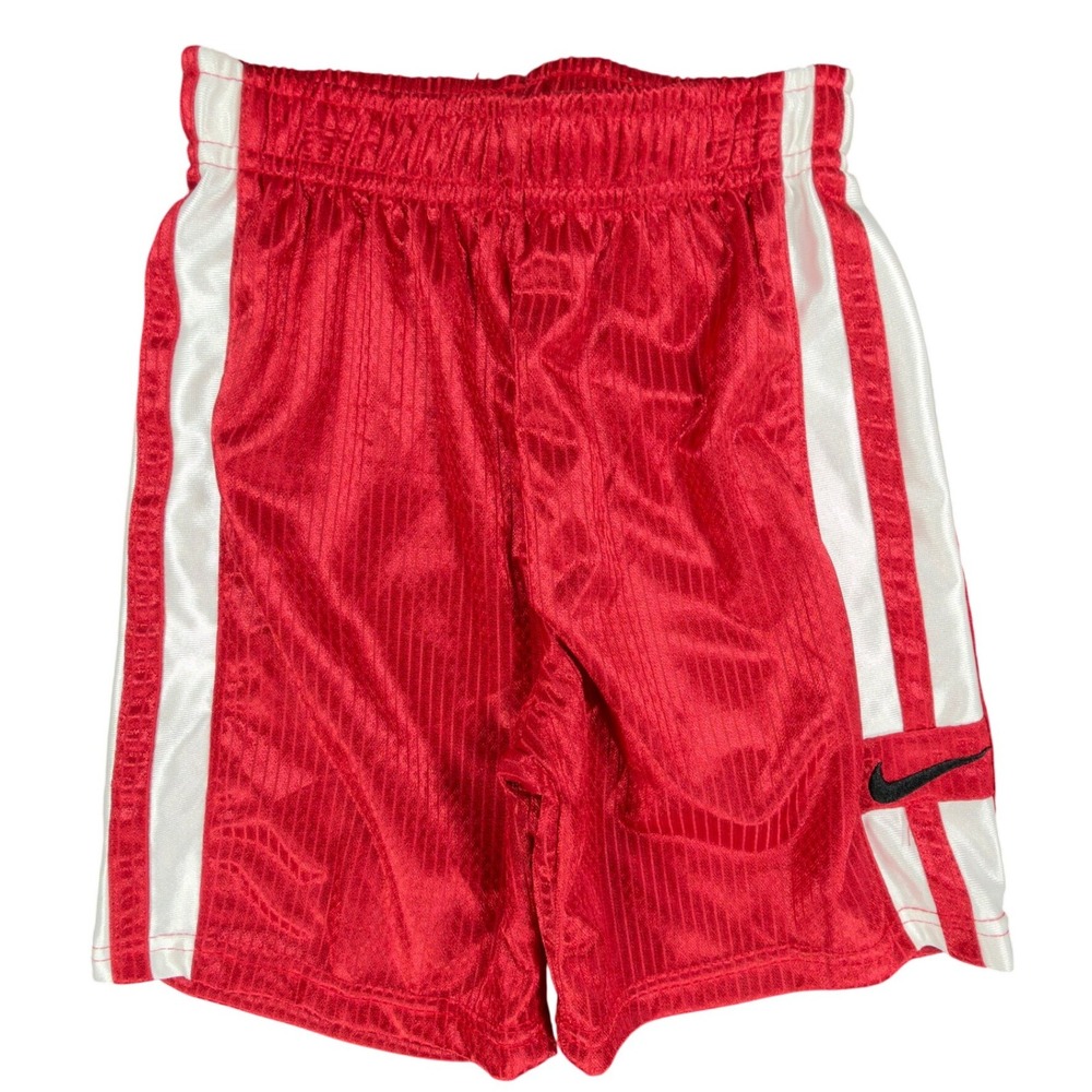 Nike Y2K Athletic Shorts Toddler 3T Varsity Red Polyester NWT